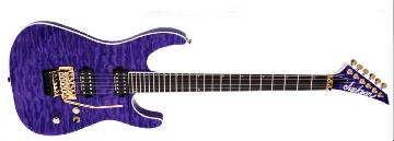 JACKSON Pro Series Soloist SL2Q MAH EB Transparent Purple Model 2914323592