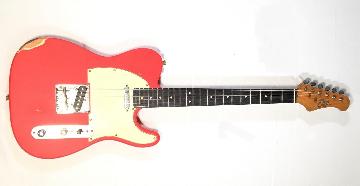 Eko Guitars VT-380 Relic Fiesta Red