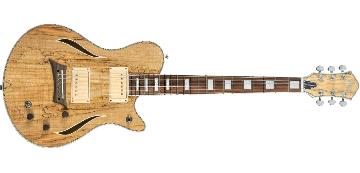 Michael Kelly HYBRID SPECIAL - Chitarra ibrida elettrica/acustica - Spalted Maple