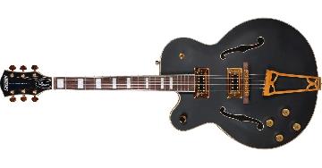 GRETSCH G5191BK Tim Armstrong Signature Electromatic Hollow Body, Left-Handed, Gold Hardware, Flat Black - 2516020506