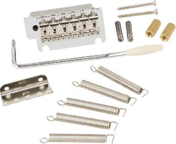 FENDER Deluxe Series 2-Point Tremolo Assembly, Chrome - 0992079000
