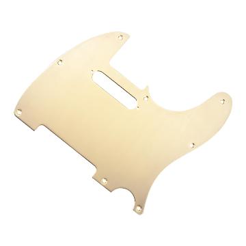 FENDER Pickguard, Telecaster, 8-Hole Mount, Gold-Plated, 1-Ply - 0991355200