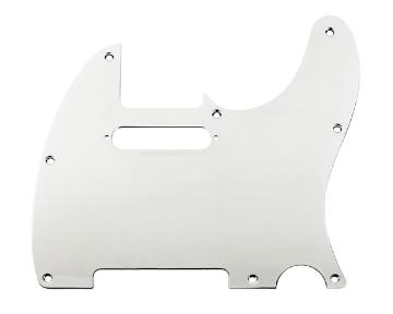 FENDER Pickguard, Telecaster, 8-Hole Mount, Chrome-Plated, 1-Ply - 0991355100