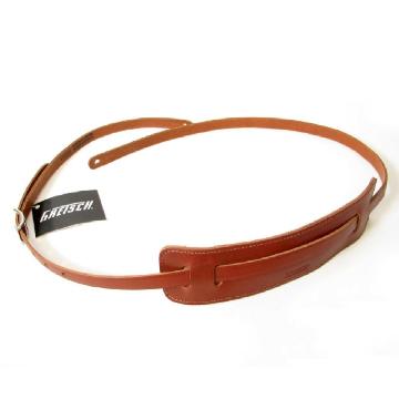 GRETSCH Gretsch Vintage Leather Guitar Strap, Walnut - 9220664050