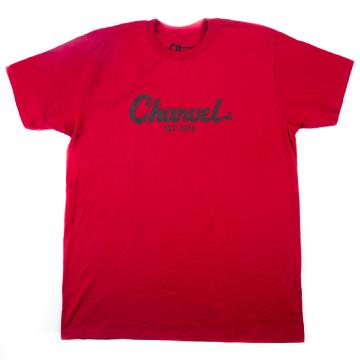 CHARVEL Charvel Toothpaste Logo T-Shirt, Heather Red, M - 9928757506