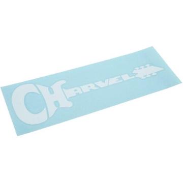 CHARVEL Charvel Die-Cut Sticker, White - 0994887001