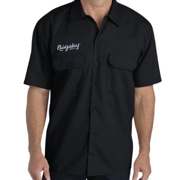 BIGSBY Bigsby True Vibrato Work Shirt, Black, M - 1808897506