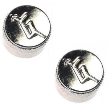 GRETSCH Knob, Gretsch G Arrow Logo, Chrome (2) - 0060914049