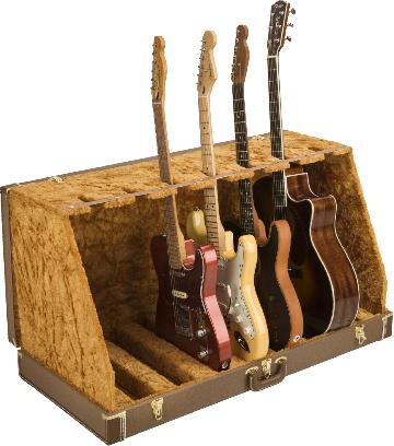 Fender Fender Classic Series Case Stand - 7 Guitar, Brown - 0991017522 - Chitarre Accessori - Custodie Per Chitarra