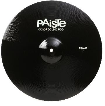 PAISTE 900CS-BKCC17 - Paiste 900 Color Sound Crash 17 - Black