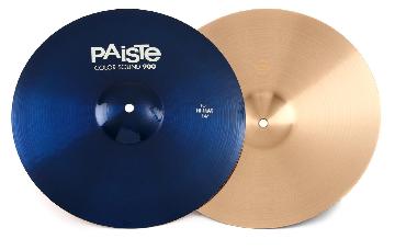PAISTE 900CS-BLHHH14 - Paiste 900 Color Sound Heavy Hi Hat 14 - Blue