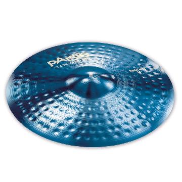 Paiste 900cs-blrmr24 - Paiste 900 Color Sound Mega Ride 24 - Blue - Batterie / Percussioni Piatti - Crash