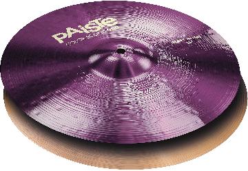 PAISTE 900CS-PUHHH15 - Paiste 900 Color Sound Heavy Hi Hat 15 - Purple