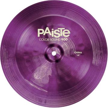 Paiste 900cs-putc14 - Paiste 900 Color Sound China 14 - Purple - Batterie / Percussioni Piatti - Crash