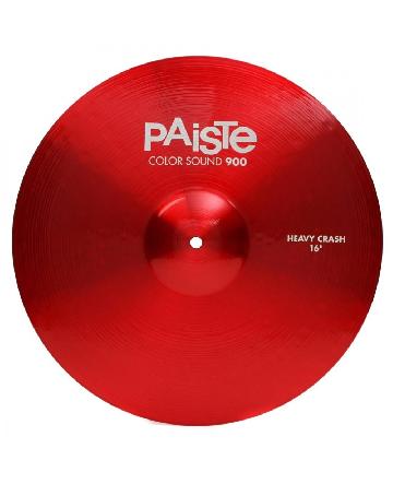 PAISTE 900CS-RDCHC16 - Paiste 900 Color Sound Heavy Crash 16 - Red