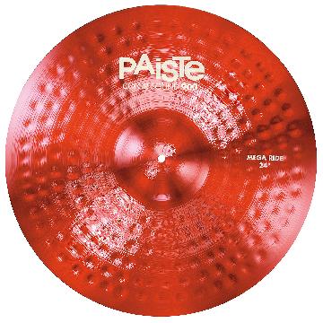 PAISTE 900CS-RDRMR24 - Paiste 900 Color Sound Mega Ride 24 - Red