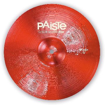 Paiste 900cs-rdsp12 - Paiste 900 Color Sound Splash 12 - Red - Batterie / Percussioni Piatti - Crash