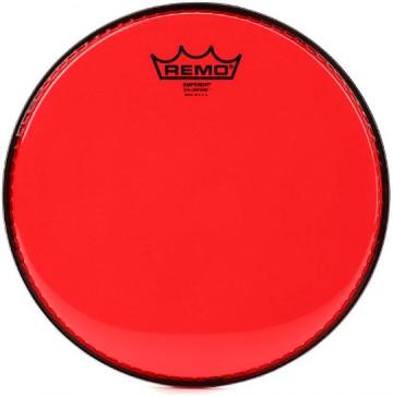 Remo Be-0310-ct-rd - Remo-pelle Battente/risonante Emperor Colortone Trasparente Tom 10 Red - Batterie / Percussioni Accessori - Pelli e Cerchi