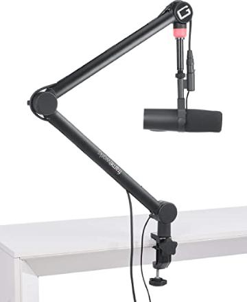 Gator Frameworks GFWMICBCBM4000 - braccio desk a morsetto per microfono con indicatore luminoso