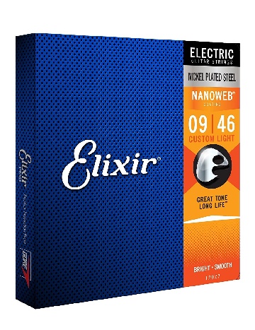 Elixir Nanoweb Muta Elettrica 09-46 12027 - Chitarre Accessori - Corde