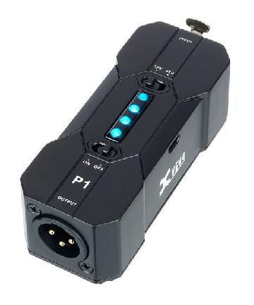 Xvive P1 - Alimentatore Phantom Portatile - Voce - Audio Microfoni - Aste per Microfono