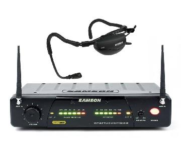 Samson Airline 77 Uhf - Ah7 Aerobics Headset System - E1 (863.125 Mhz) - Voce - Audio Microfoni - Wireless Voce