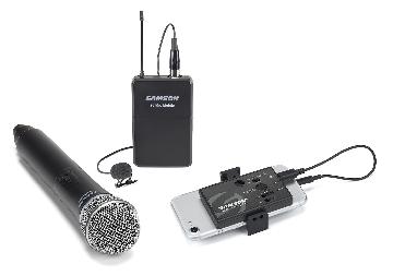 Samson HXD2 - Microfono palmare con trasmettitore integrato per sistema Go Mic Mobile