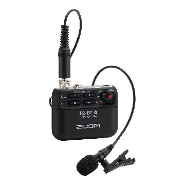 Zoom F2-bt - Field Recorder Bluetooth + Microfono Lavalier - Voce - Audio Registratori Multitraccia