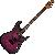 Sterling By Music Man Richardson 6 Cosmic Purple Burst Satin