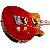Sterling By Music Man Axis Ax3 Quilted Maple Spectrum Red