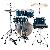 Tama Ip50h6w-hlb - Imperialstar 5pc Drum Kit + Meinl Cymbals - Slp Fat Spruce - Starclassic Maple