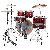 Tama Ip52h6w-brm - Imperialstar 5pc Drum Kit + Meinl Cymbals - Slp Fat Spruce - Starclassic Maple