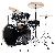 Tama Ip52h6w-hbk - Imperialstar 5pc Drum Kit + Meinl Cymbals - Slp Fat Spruce - Starclassic Maple