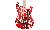 Evh Striped Series Red With Black Stripes - 5107902503
