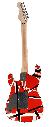 Evh Striped Series Red With Black Stripes - 5107902503
