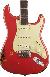 Fender Michael Landau Signature 1963 Stratocaster, Round-laminated Rosewood, Fiesta Red Over 3-color Sunburst - 9235001344