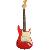 Fender Michael Landau Signature 1963 Stratocaster, Round-laminated Rosewood, Fiesta Red Over 3-color Sunburst - 9235001344