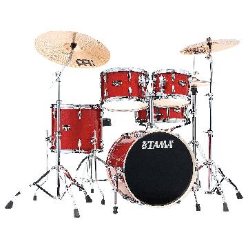 Tama IP58H6W-BRM - IMPERIALSTAR 5PC DRUM KIT + MEINL CYMBALS - SLP FAT SPRUCE - STARCLASSIC MAPLE