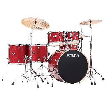 Tama IP62H6W-BRM - IMPERIALSTAR 6PC DRUM KIT + MEINL CYMBALS - SLP FAT SPRUCE - STARCLASSIC MAPLE