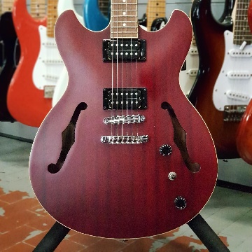 Ibanez As 53 Trf Transparent Red Flat - Chitarre Chitarre - Elettriche Hollow / Semi