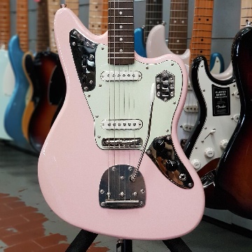 SQUIER CLASSIC VIBE 60 JAGUAR MATCHED HEADSTOCK SHELL PINK
