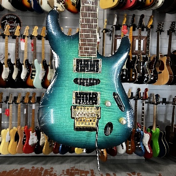 Ibanez S 1540 Fm Tts Trans Turquoise Sunburst Japan Prestige - Chitarre Chitarre - Elettriche