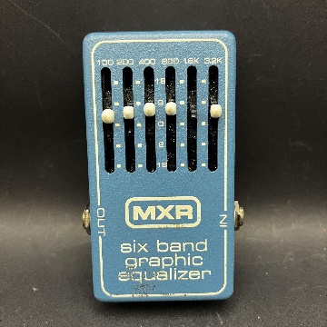 MXR SIX BAND GRAPHIC EQ