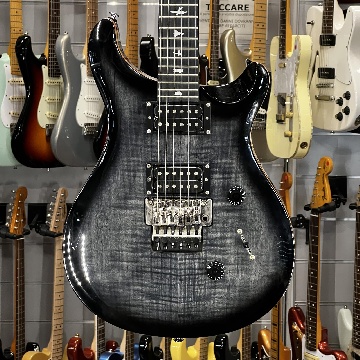 Prs Se Custom 24 Floyd Rose Trans Black - Chitarre Chitarre - Elettriche