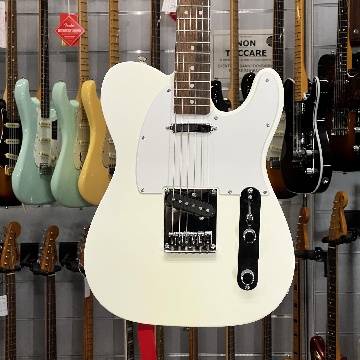 SQUIER TELECASTER BULLET WHITE