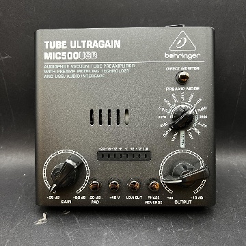 BEHRINGER TUBE ULTRAGAIN MIC500USB