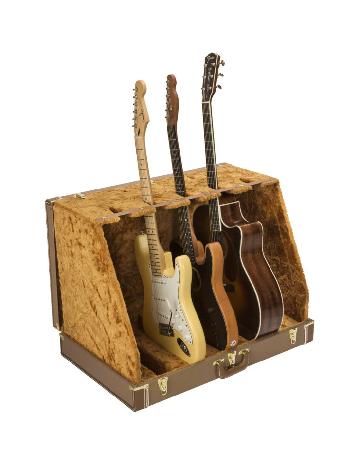 Fender Classic Series Case Stand - 5 Guitar Brown 0991015522 - Chitarre Accessori - Supporti Per Strumenti Ed Ampli