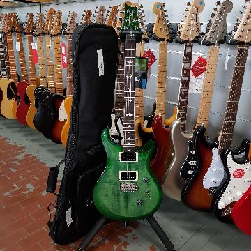PRS - PAUL REED SMITH S2 CUSTOM 24 FLAME TRAMPAS GREEN 85/15