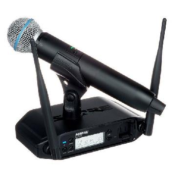 Shure Glxd24+e Beta 58 Wireless - Voce - Audio Microfoni - Wireless Voce