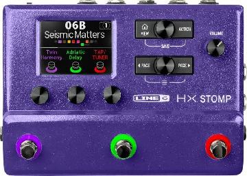 Line6 Hx Stomp Ltd Purple - Chitarre Effetti - Preamplificatori e Simulatori